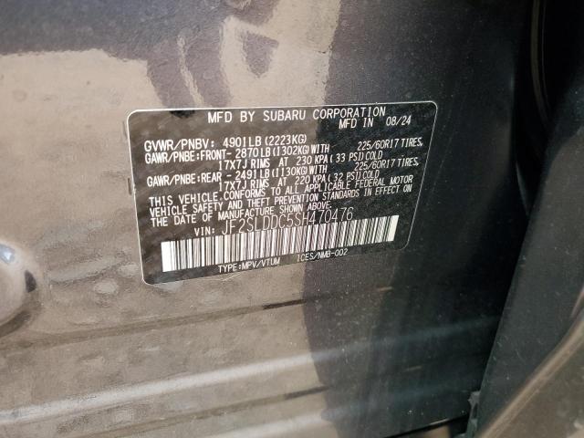 2025 SUBARU FORESTER P JF2SLDDC5SH470476