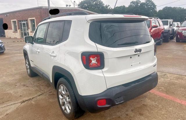Vin: zaccjabt8gpc48332, lot: 63933375, jeep renegade latitude 20163