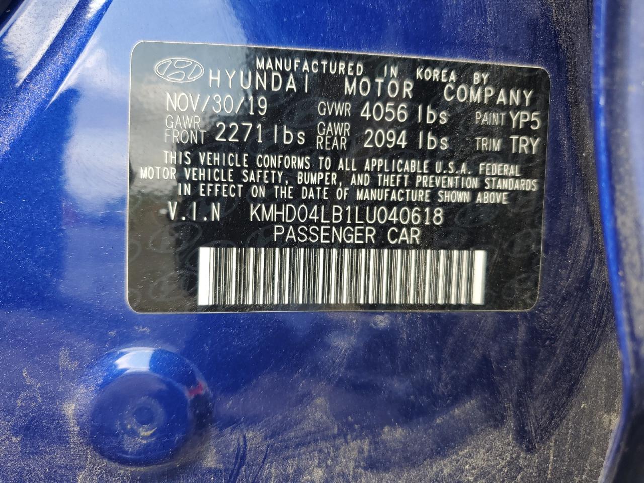 HYUNDAI ELANTRA SPORT