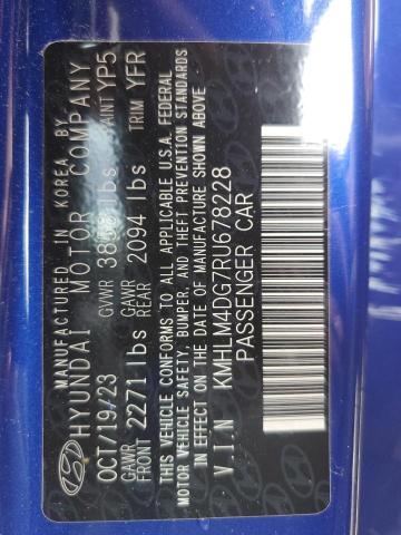 2024 HYUNDAI ELANTRA SEL - KMHLM4DG7RU678228