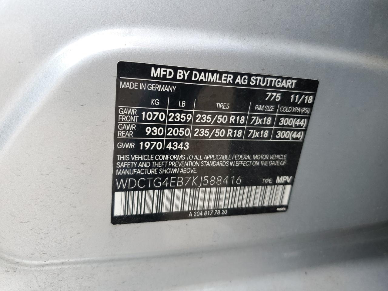 MERCEDES-BENZ GLA-CLASS 250