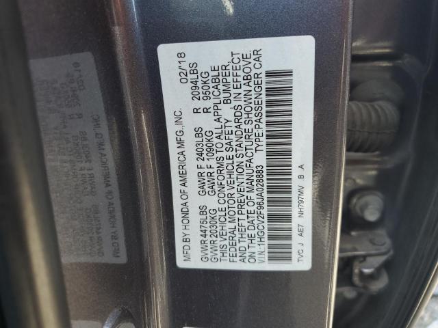 2018 HONDA ACCORD TOU - 1HGCV2F96JA028883
