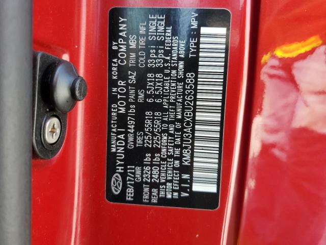 2011 HYUNDAI TUCSON GLS #3317074991