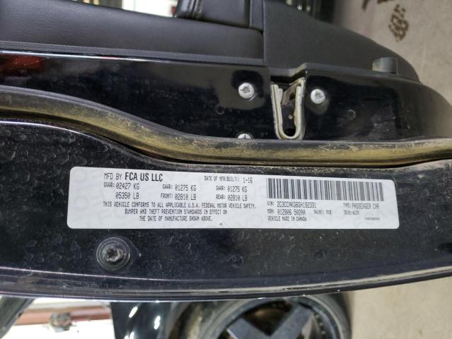 2016 CHRYSLER 300C 2C3CCAKG6GH192331