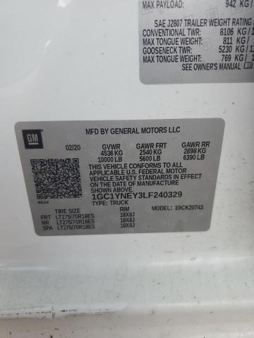 2020 CHEVROLET SILVERADO #3304639948