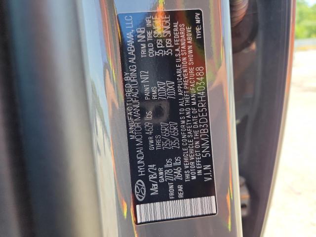 2024 HYUNDAI TUCSON SEL - 5NMJB3DE5RH403488