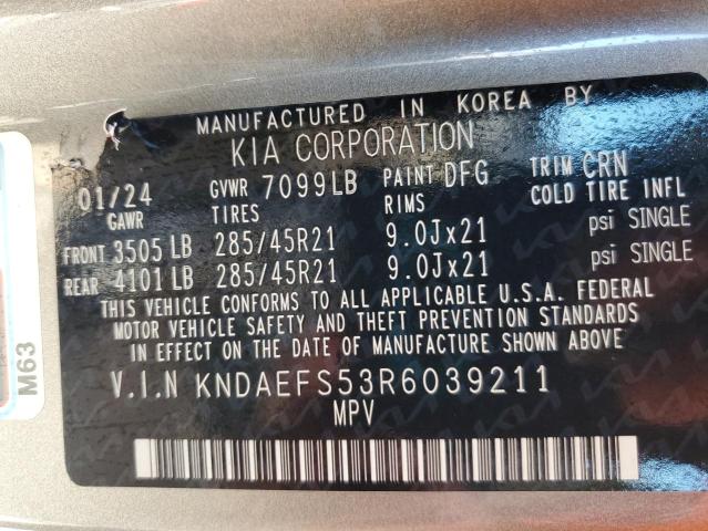 2024 KIA EV9 GT LIN KNDAEFS53R6039211