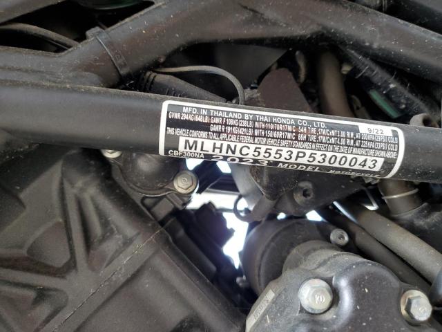 2023 HONDA CBF300 N MLHNC5553P5300043