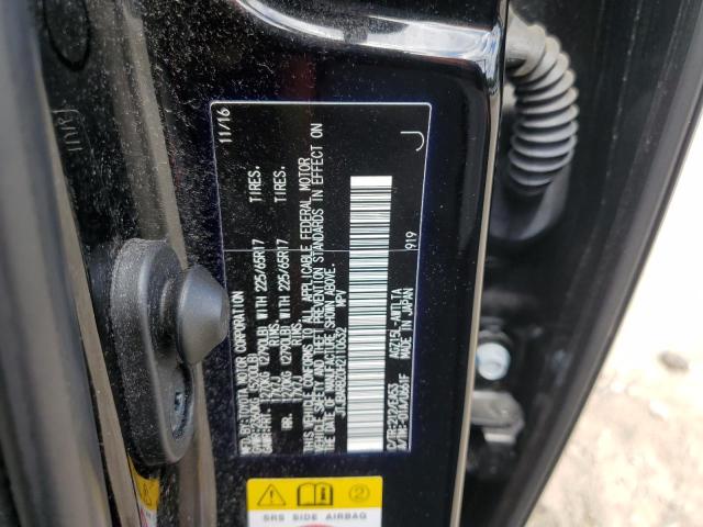 2017 LEXUS NX 200T BA JTJBARBZ0H2110632