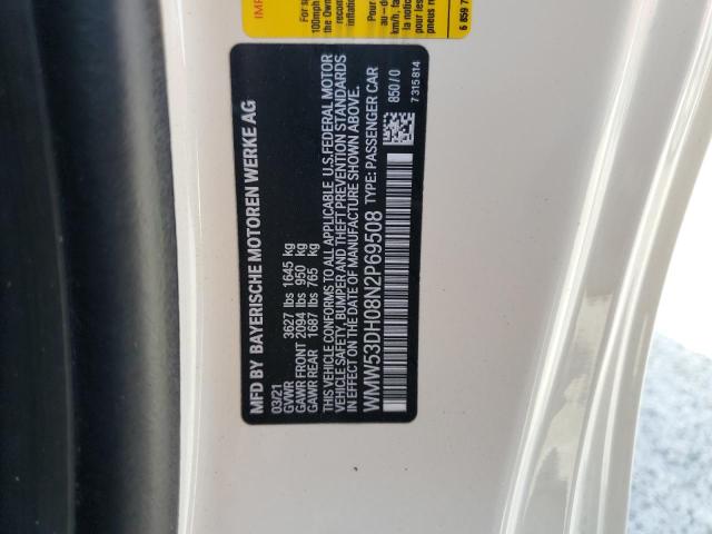 2022 MINI COOPER S WMW53DH08N2P69508