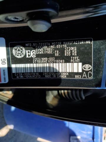 2014 TOYOTA COROLLA L - 2T1BURHE1EC119383