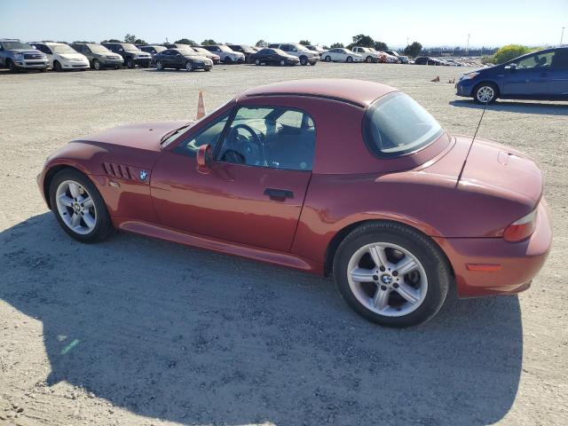BMW Z3 2.5 2001 maroon  gas WBACN33471LK49603 photo #3