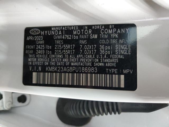 2023 HYUNDAI KONA SE - KM8K23AG8PU186983