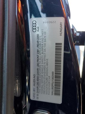 2018 AUDI A3 PREMIUM WAUJ8GFF9J1082949