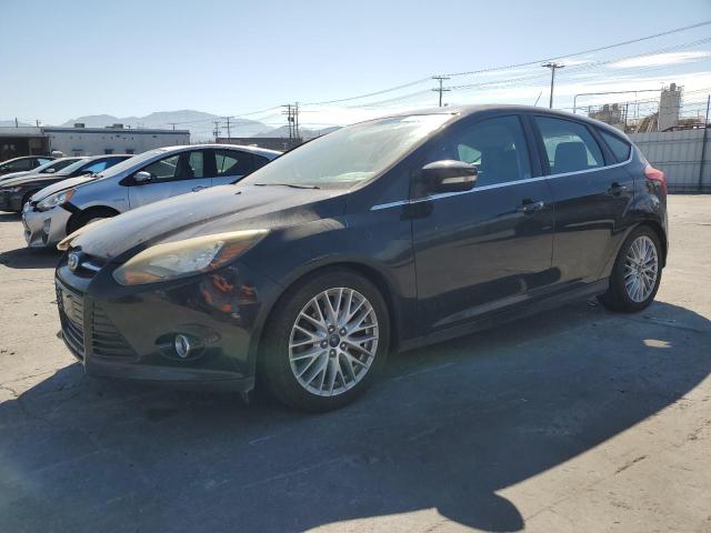 FORD FOCUS TITA 2014 black  gas 1FADP3N20EL188409 photo #1