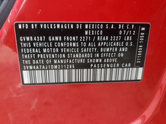 2013 VOLKSWAGEN JETTA GLI - 3VW4A7AJ1DM211285