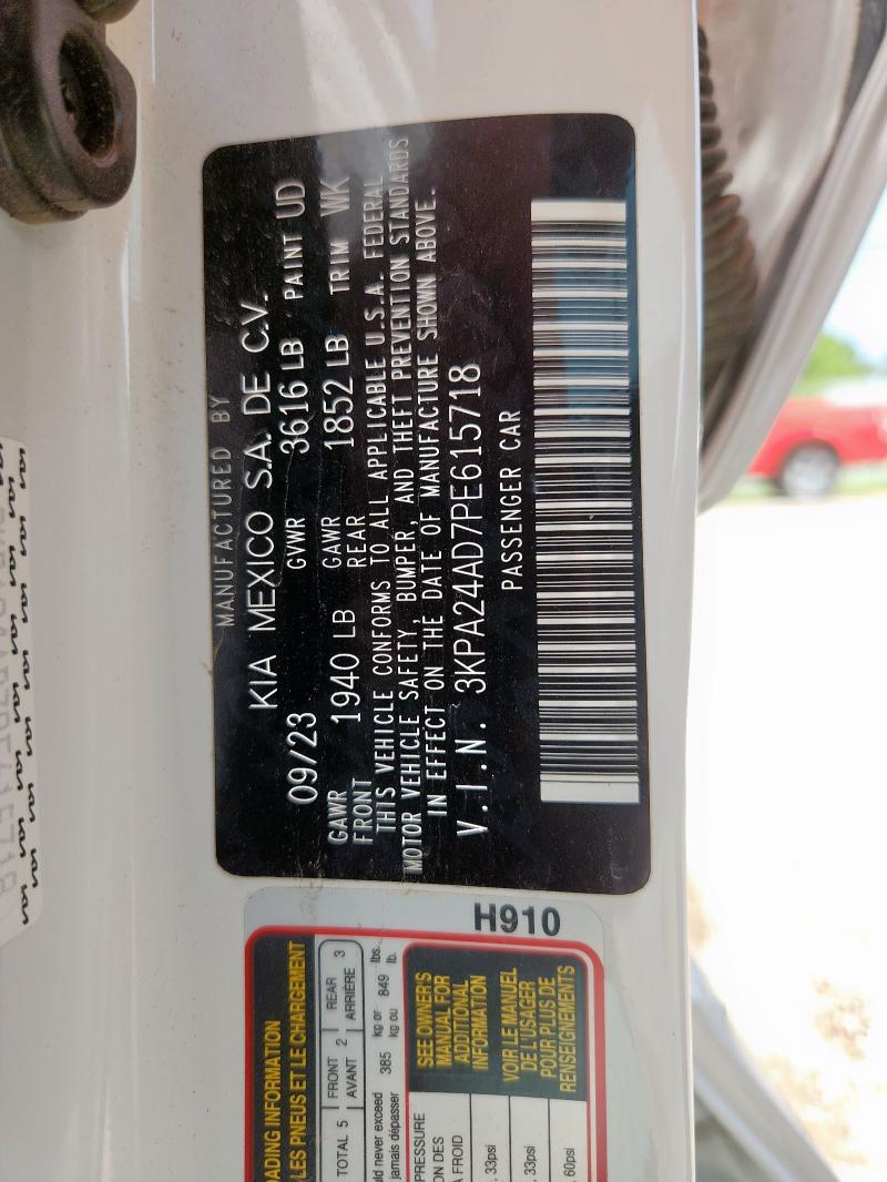 2023 KIA RIO LX 3KPA24AD7PE615718