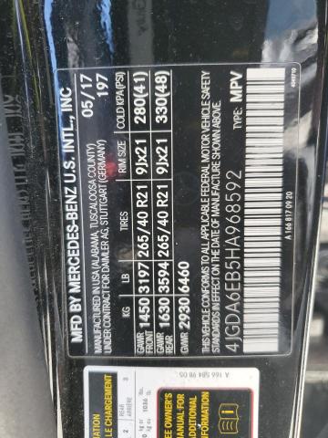 2017 MERCEDES-BENZ GLE 43 AMG #3316909183