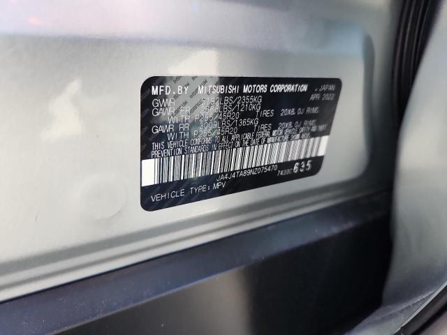2022 MITSUBISHI OUTLANDER - JA4J4TA89NZ075470