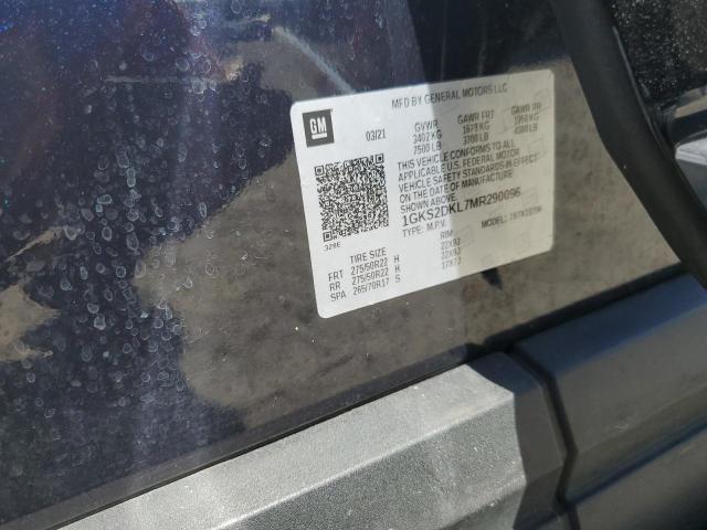 2021 GMC YUKON DENA 1GKS2DKL7MR290096