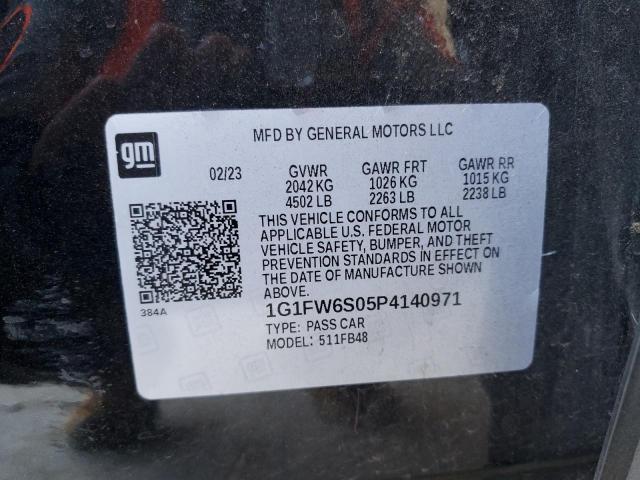 2023 CHEVROLET BOLT EV 1L 1G1FW6S05P4140971
