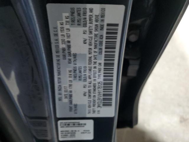 2017 TOYOTA YARIS IA - 3MYDLBYVXHY176125