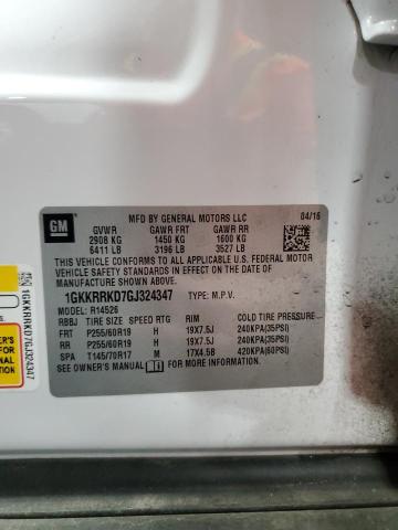 2016 GMC ACADIA SLT-1 1GKKRRKD7GJ324347