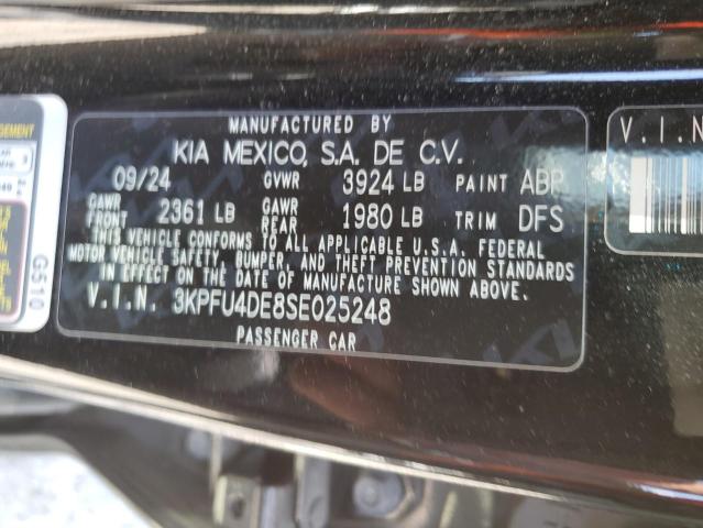 2025 KIA K4 EX - 3KPFU4DE8SE025248