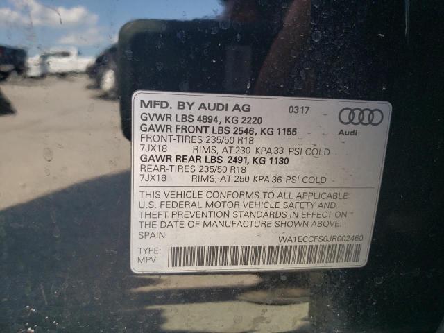 2018 AUDI Q3 PREMIUM WA1ECCFS0JR002460
