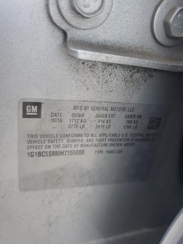 2017 CHEVROLET CRUZE LS 1G1BC5SM8H7155808