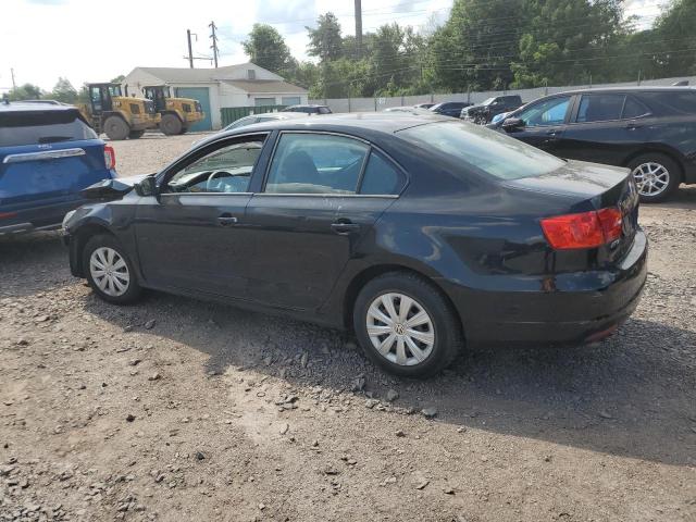 VOLKSWAGEN JETTA BASE 2014 black  gas 3VW2K7AJXEM385605 photo #3