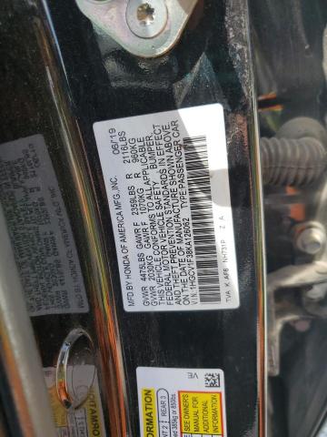 2019 HONDA ACCORD SPO - 1HGCV1F38KA126062