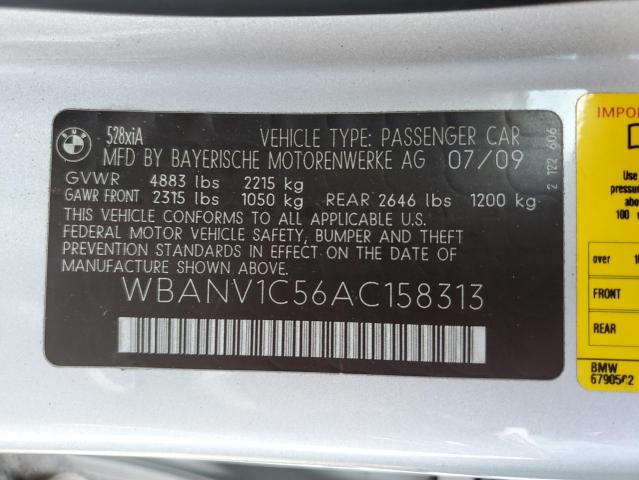 2010 BMW 528 XI - WBANV1C56AC158313