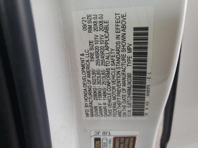 2021 ACURA RDX A-SPEC 5J8TC2H69ML043380