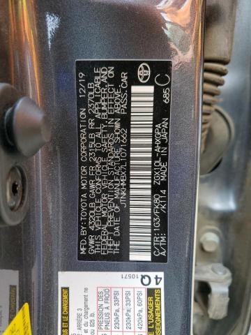2020 TOYOTA C-HR XLE JTNKHMBX7L1071662