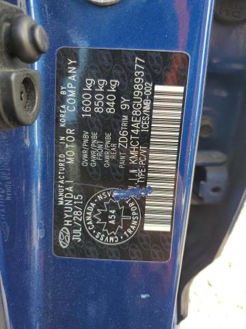 KMHCT4AE8GU989377 2016 HYUNDAI ACCENT