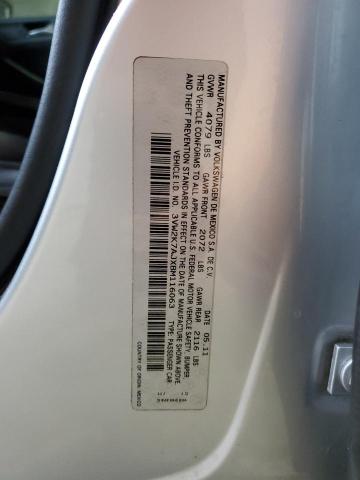 2011 VOLKSWAGEN JETTA BASE - 3VW2K7AJXBM116063