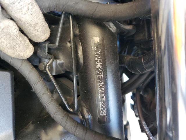 2019 YAMAHA MT07 JYARM27E7KA005228