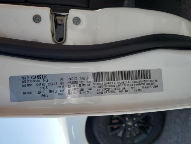 2019 DODGE JOURNEY SE - 3C4PDCBG1KT848800