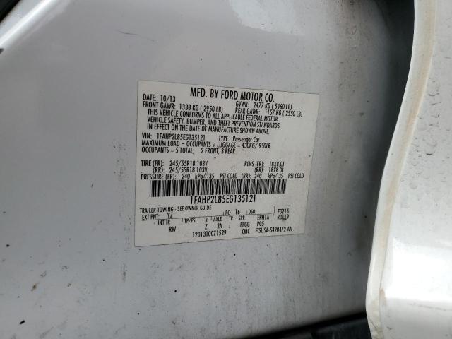 2014 FORD TAURUS POL - 1FAHP2L85EG135121