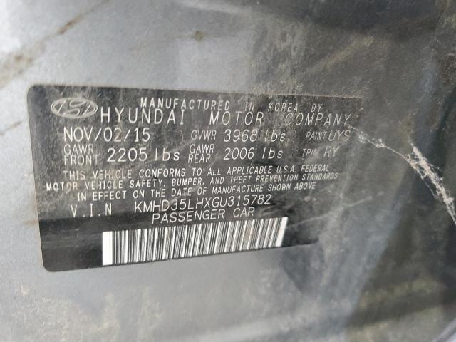 2016 HYUNDAI ELANTRA GT - KMHD35LHXGU315782