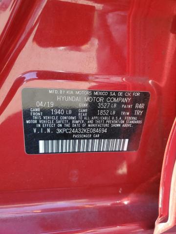 2019 HYUNDAI ACCENT SE 3KPC24A32KE084694