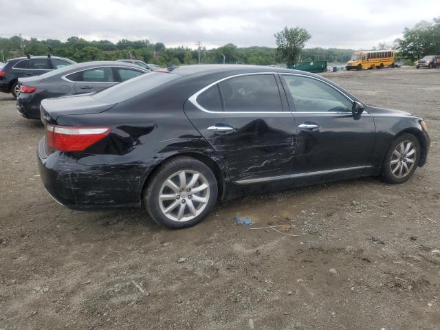 LEXUS LS 460 2008 black  gas JTHBL46F485059066 photo #4