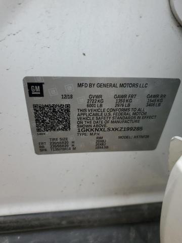 2019 GMC ACADIA DEN 1GKKNXLSXKZ199285