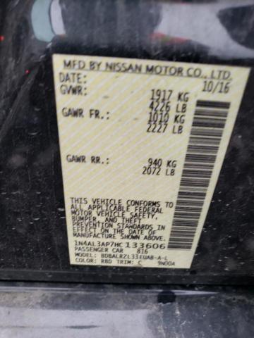 2017 NISSAN ALTIMA 2.5 #3293543407