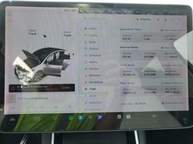 2020 TESLA MODEL Y 5YJYGDEE3LF032750