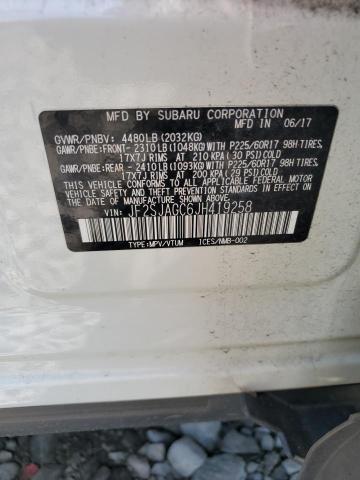2018 SUBARU FORESTER 2 - JF2SJAGC6JH419258