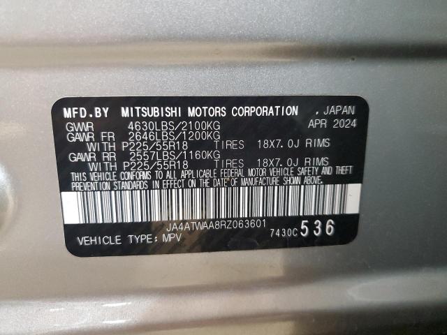 2024 MITSUBISHI ECLIPSE CR JA4ATWAA8RZ063601