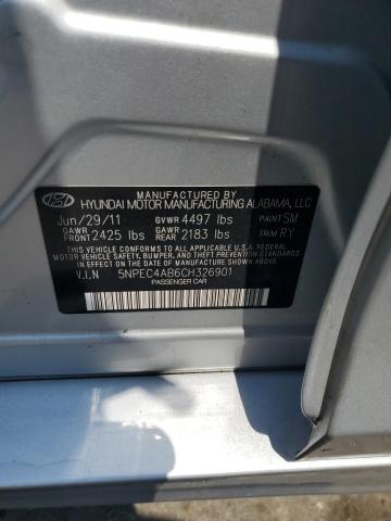 2012 HYUNDAI SONATA SE - 5NPEC4AB6CH326901