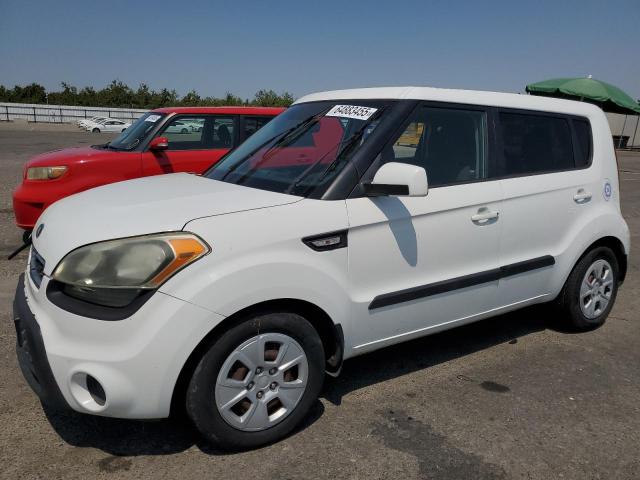 KIA SOUL 2013 white  gas KNDJT2A54D7753559 photo #1